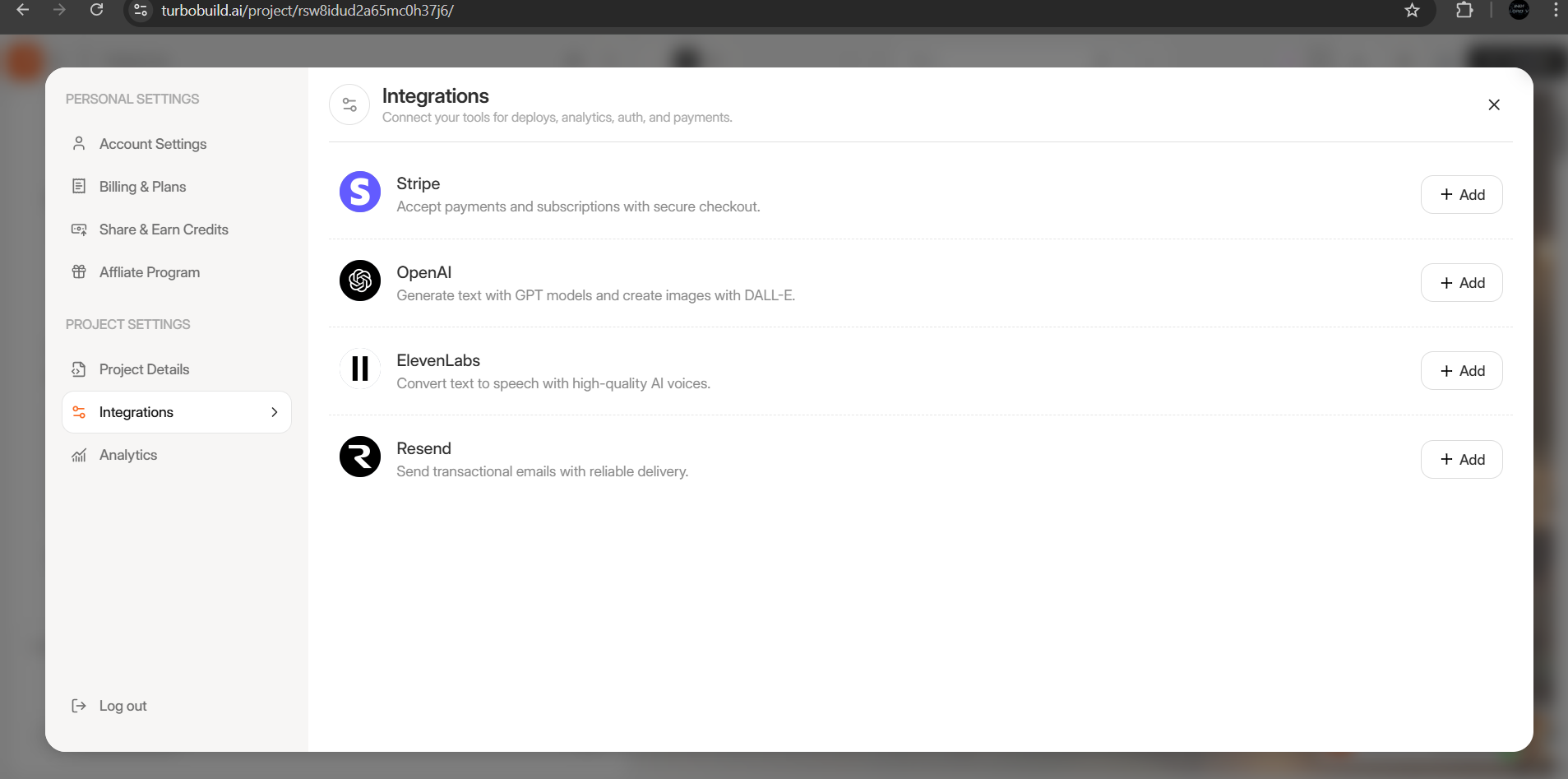 Turbobuild - SaaS Review Screenshot - Detailed Analysis and Features